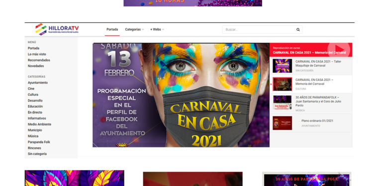 Carnaval en casa 2021