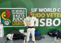 El judoca de Escóznar Zeus Serrano Chinchilla, cuarto en el Mundial Máster de Lisboa de Judo