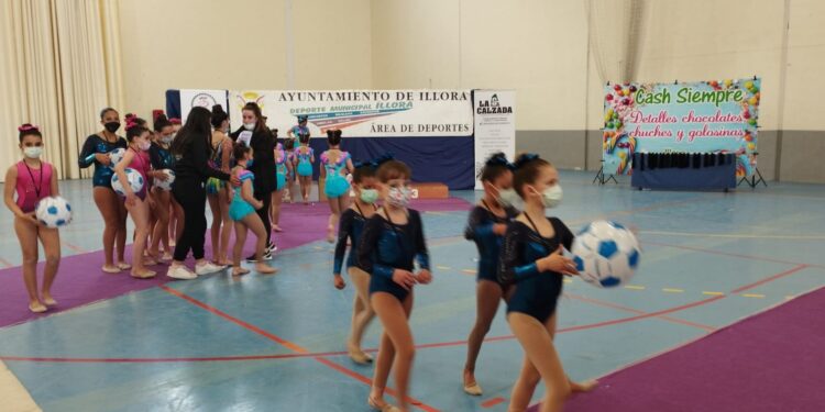 Éxito del 13º torneo de gimnasia rítmica de Íllora