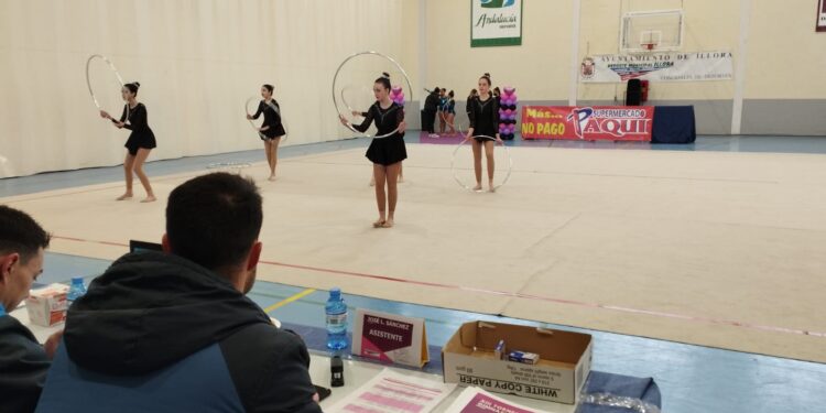 Éxito del 13º torneo de gimnasia rítmica de Íllora
