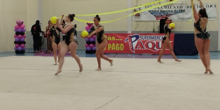 Éxito del 13º torneo de gimnasia rítmica de Íllora