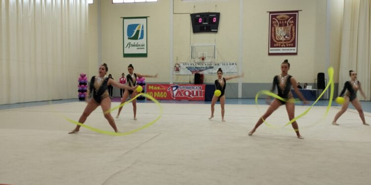 Éxito del 13º torneo de gimnasia rítmica de Íllora