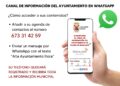 Canal informativo en WhatsApp