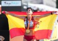 María Pérez, doble campeona del mundo de marcha atlética
