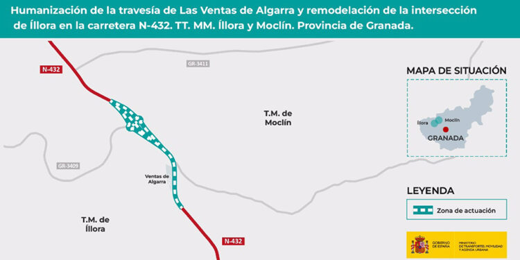 El Gobierno de España anuncia la próxima aprobación definitiva del proyecto para la humanización de la travesía de Las Ventas de Algarra