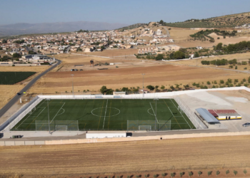 Inaugurado el nuevo Estadio de Fútbol ‘Los Faroles’ de Alomartes