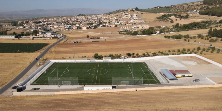 Inaugurado el nuevo Estadio de Fútbol ‘Los Faroles’ de Alomartes