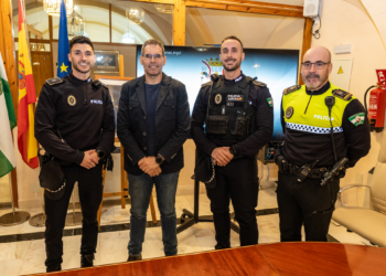 Dos nuevos agentes refuerzan la plantilla de la Policía Local